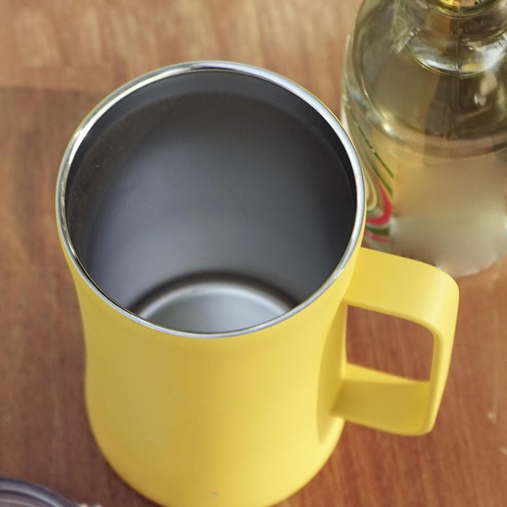 Generisch Isolierbecher Mit Griff | Tragbarer Trinkbecher Mit Deckel | Spritzwassergeschützter Isoli