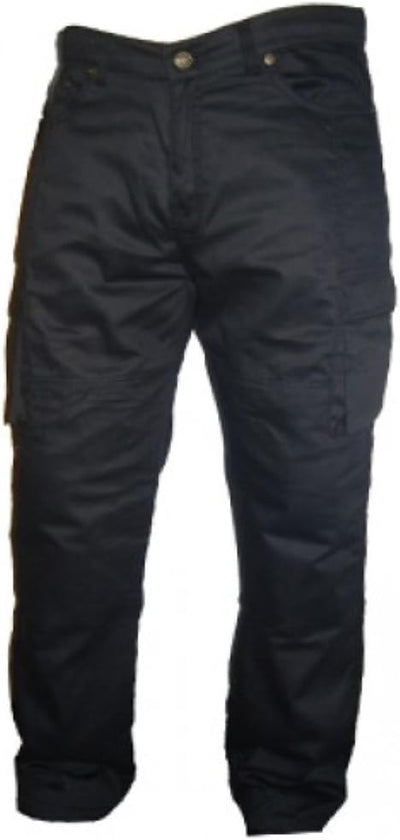 Australian Bikers Gear ABG - Motorrad Jeans/Cargo Hose - mit DuPontTM KEVLARARAMID FIBRE Abnehmbare