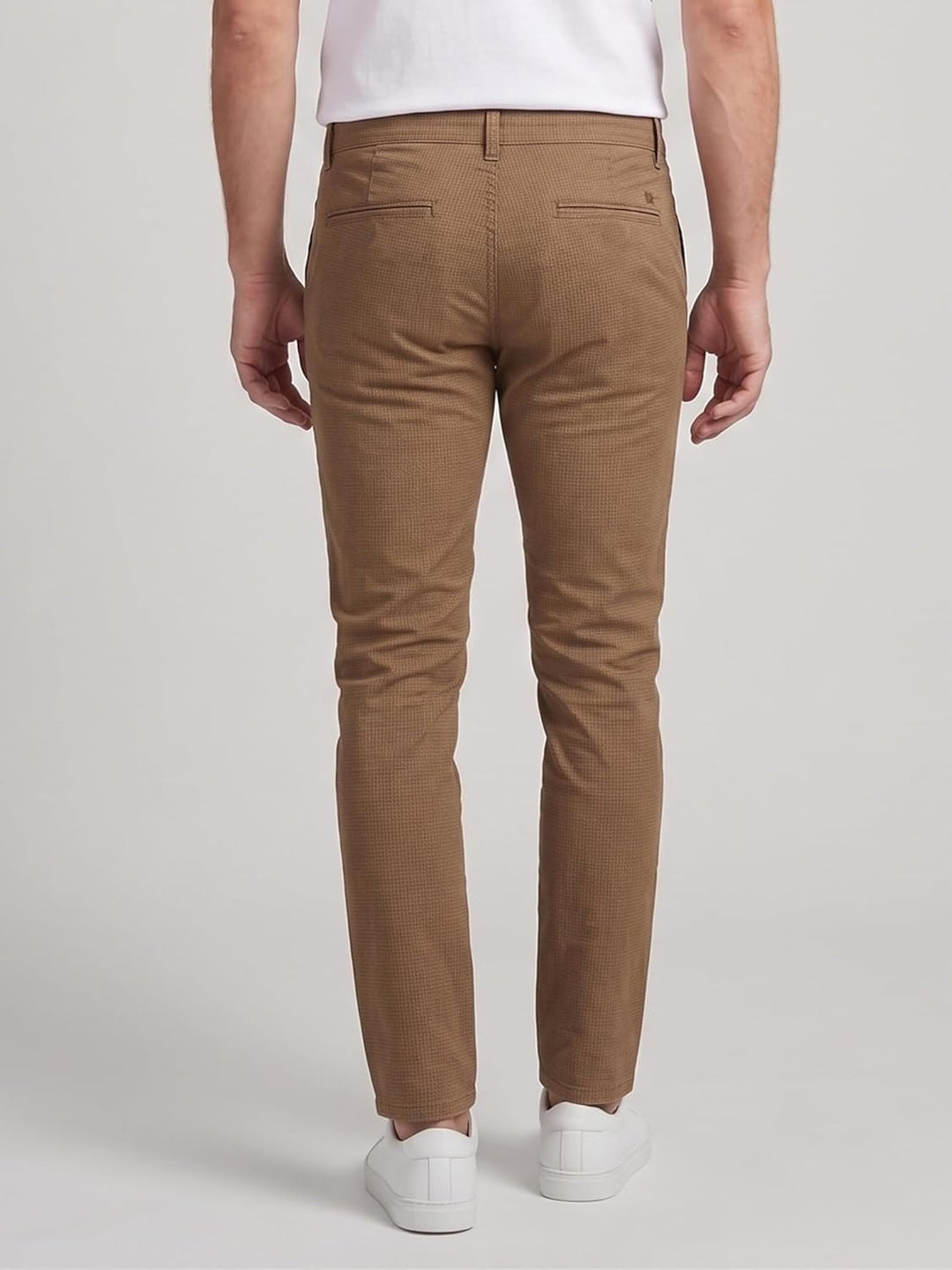 Rock Creek Herren Chino Hose Slim Fit Business Hosen RC-2154 29W / 32L Dunkelbeige, 29W / 32L Dunkel
