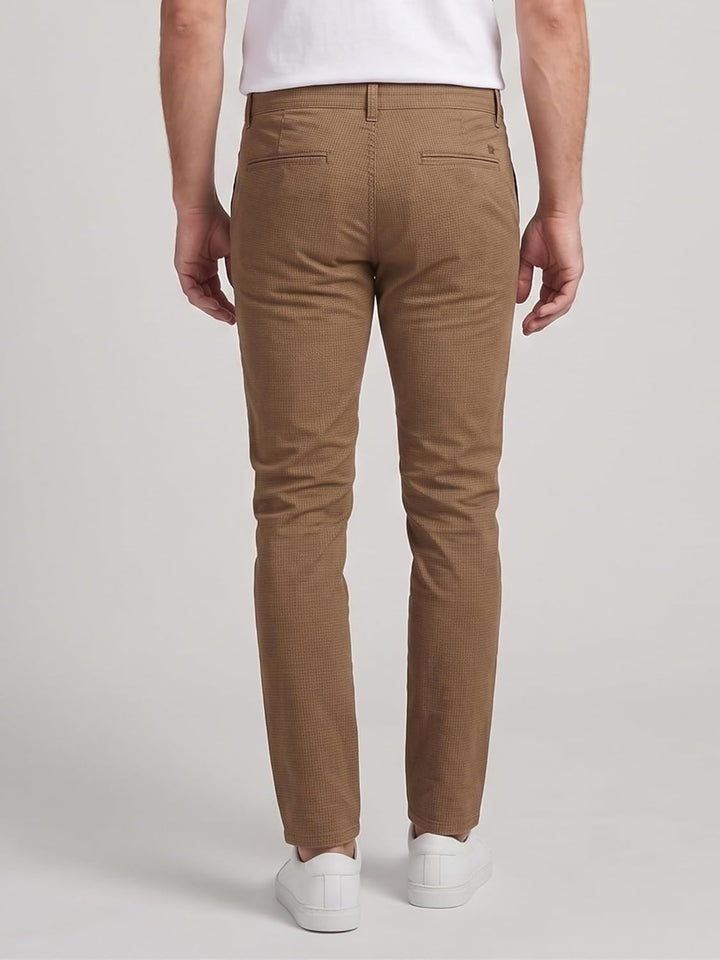 Rock Creek Herren Chino Hose Slim Fit Business Hosen RC-2154 29W / 32L Dunkelbeige, 29W / 32L Dunkel