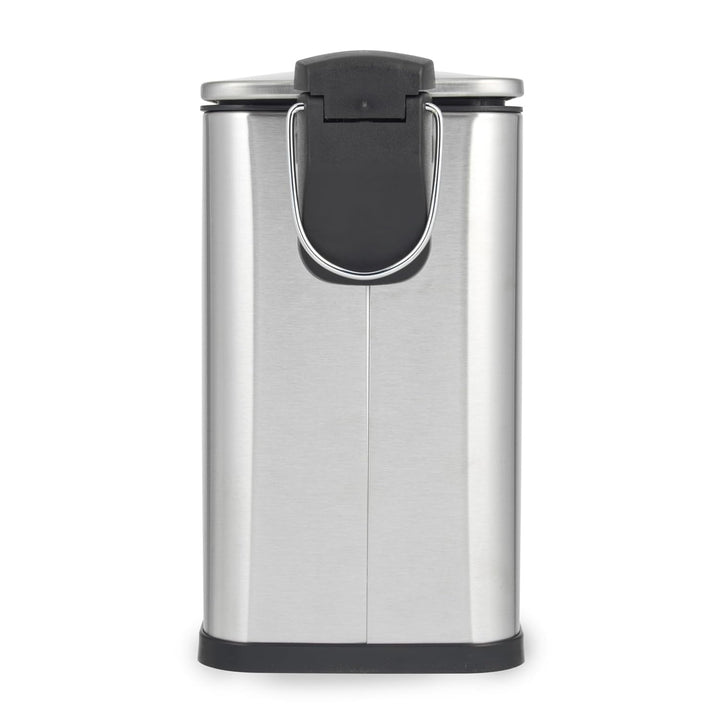 Beldray Badezimmer Pedalbehälter – 5 Liter Toilettenbehälter, Soft-Close-Deckel mit Pedal, D-förmige