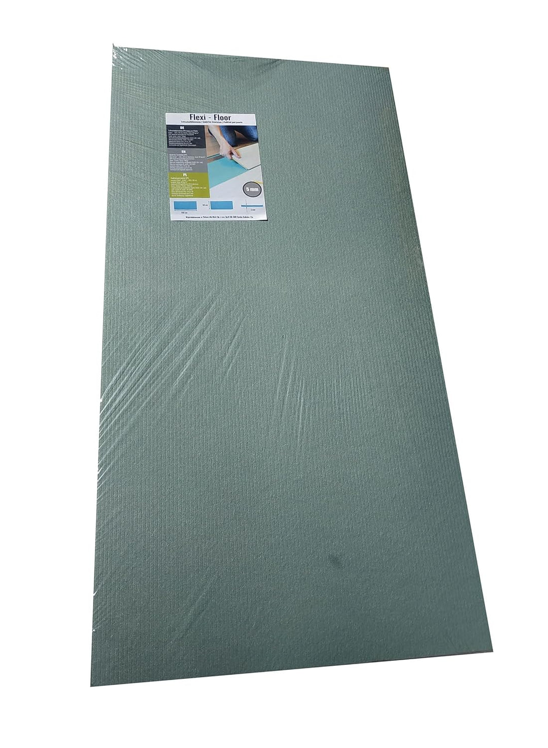 Trittschalldämung XPS 3mm 5mm - Dämung Grean Boden für Laminat - Bauplatten - Bodenunterlage - Unter