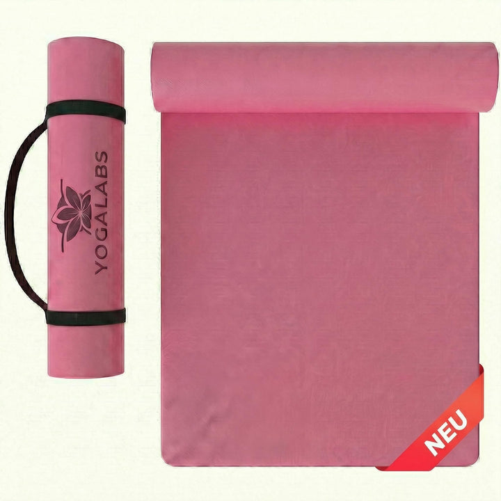 Premium Yoga-Matte aus hautfreundlichem ECO TPE-Material 185 x 60 x 0,6cm (gross) - Boho Style Gymna