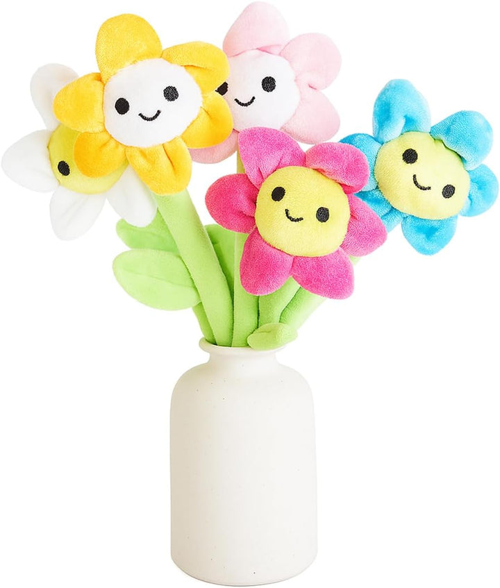 Plüsch Blumen Stoffblumen Blumenstrauss lustige Plüsch Pflanze Stoff Blumen für Kinder Geschenkidee