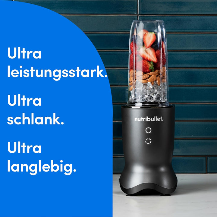 nutribullet personal blender, der leistungsstärkste Mixer für eine Portion, 1000 Watt und leiser Mot
