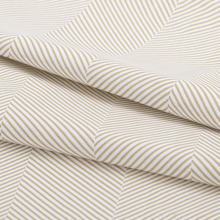 AmeliaHome 2tlg Bettwäsche 155x220 cm mit 1 Kissenbezug 80x80 cm 100% Baumwolle Reissverschluss Aver