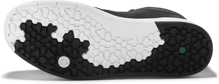 Timberland Herren Davis Square F/L Chukka Trainers and Sneakers Shoes 40 EU Schwarz Black Nubuck, 40
