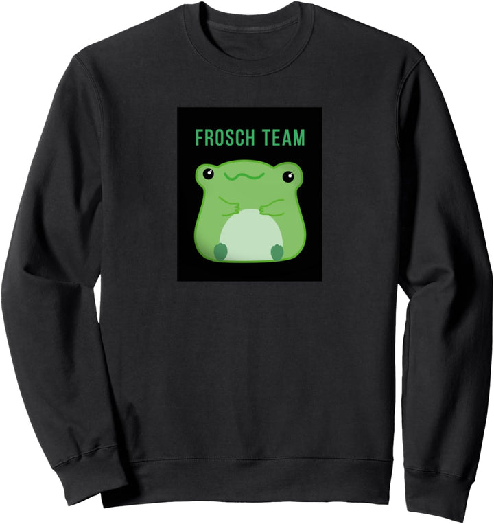 Kawaii Frosch der nette grüne Frosch Sweatshirt