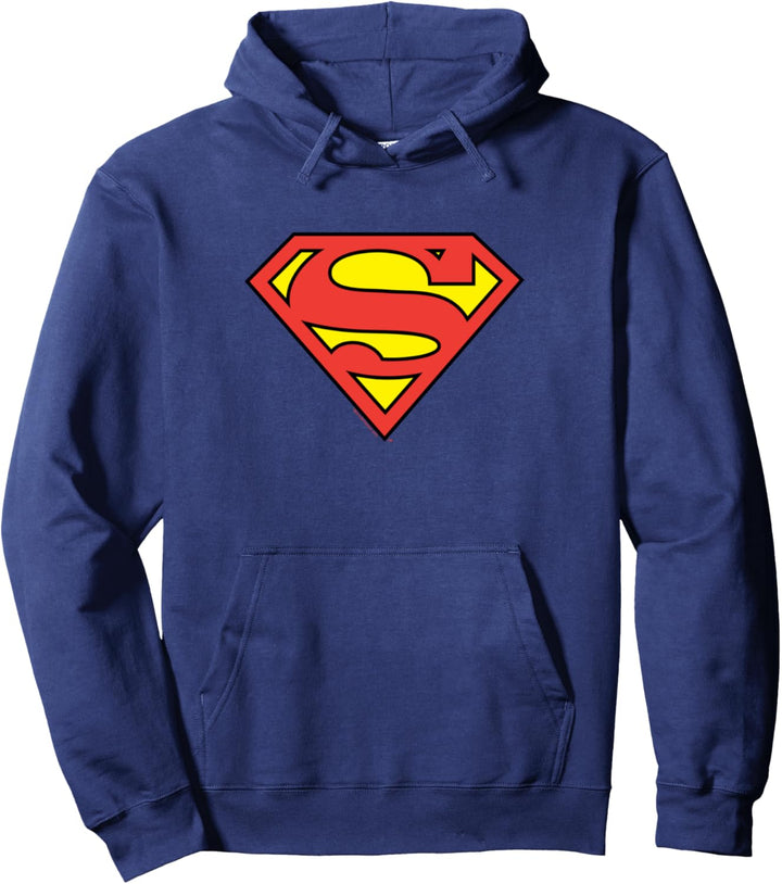 Superman Classic Logo Pullover Hoodie