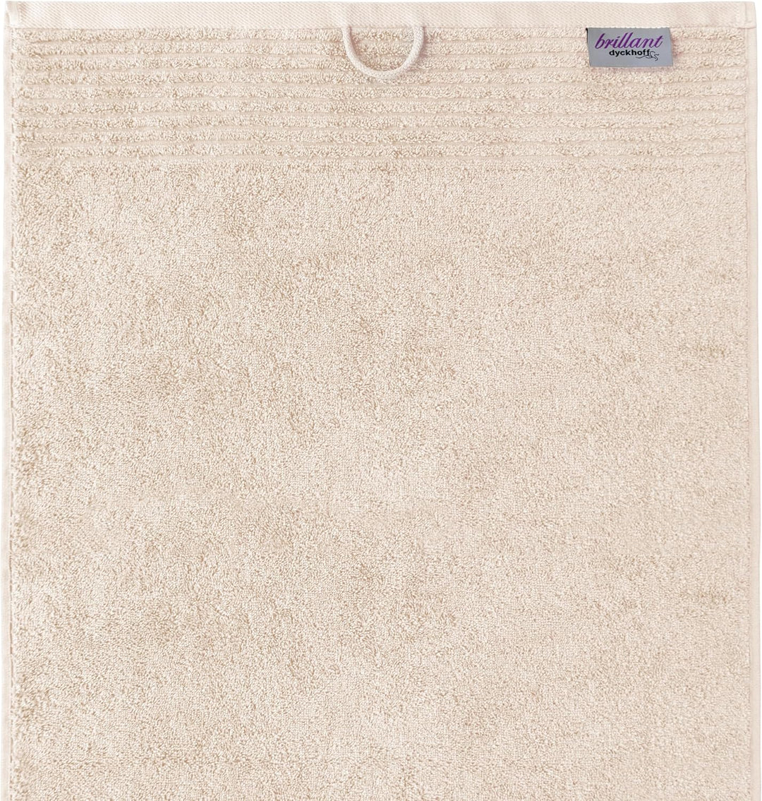 Dyckhoff 0410996205 Handtuchset "Brillant", 2 Badetücher / Duschtücher 70 x 140 cm und 4 Handtücher