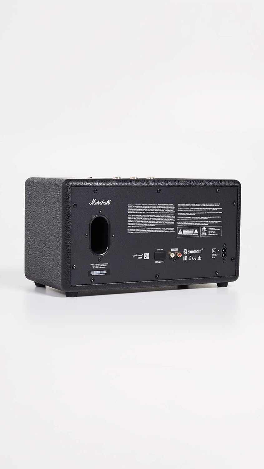 Marshall Stanmore II Bluetooth Lautsprecher, Kabelloser - Schwarz, EU Schwarz Heimlautsprecher Stanm