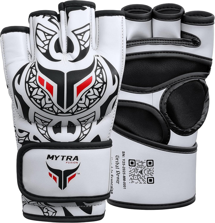 MMA Handschuhe Männer und Frauen — Atmungsaktives Offenes Handflächendesign Grappling & MMA Sparring