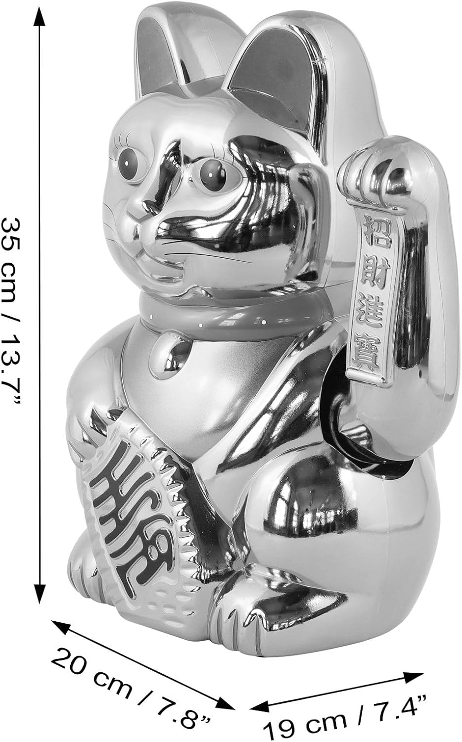 Freak Scene Glückskatze - Maneki-Neko - Winkekatze - 35 cm - Gold