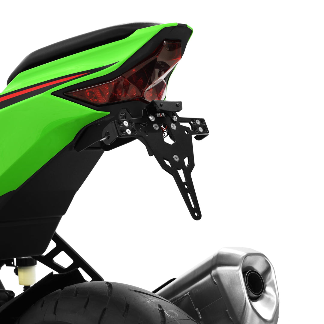 ZIEGER Pro Kennzeichenhalter Kennzeichenhträger Heckumbau kompatibel mit: Kawasaki ZX-4RR