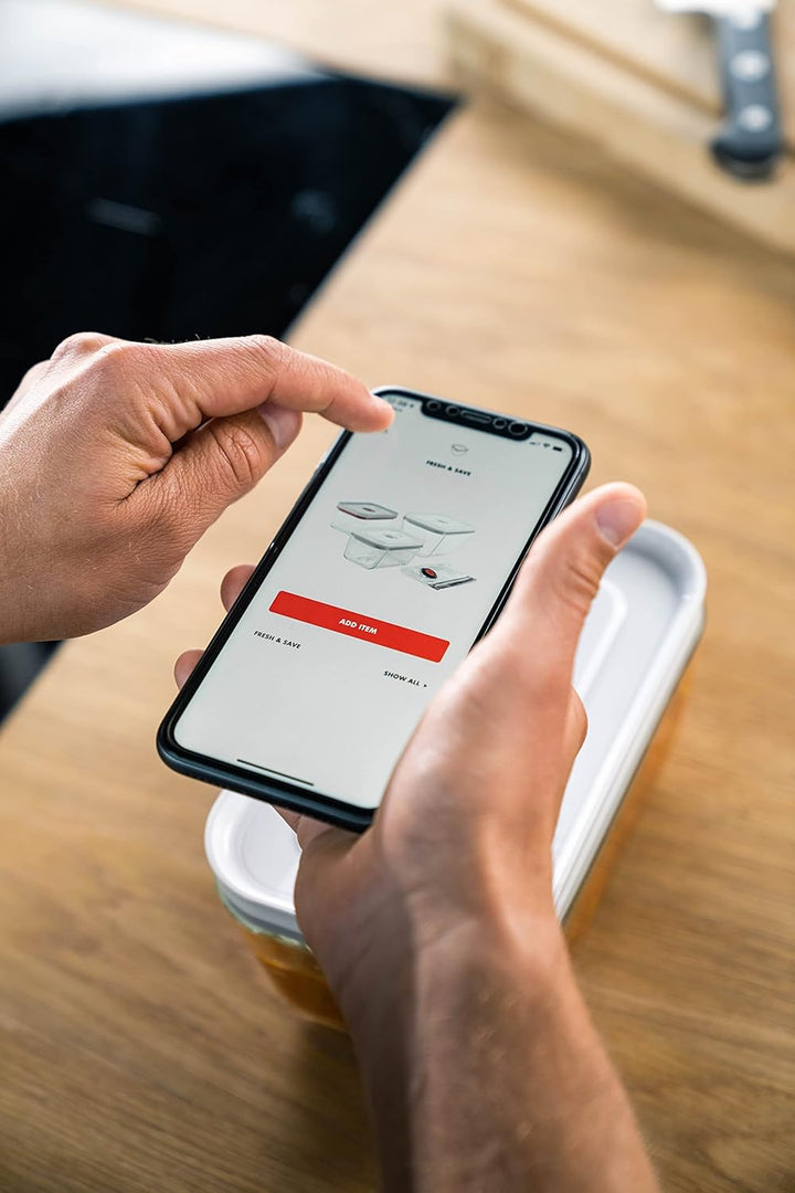 ZWILLING Fresh & Save Vakuum Lunchbox, Grösse L flach, Kunststoff, Weiss-La Mer Weiss L flach Lunchb