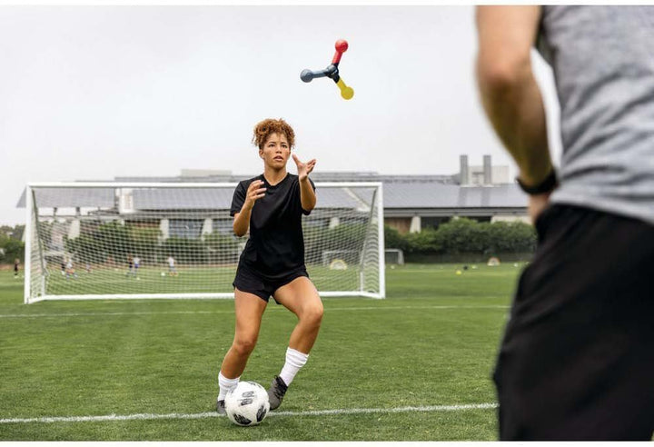 SKLZ Sports & Outdoor & Sports Reaktionsbälle Reaktiver Verschluss Sportreaktionsgerät, Blau/Gelb/Ro