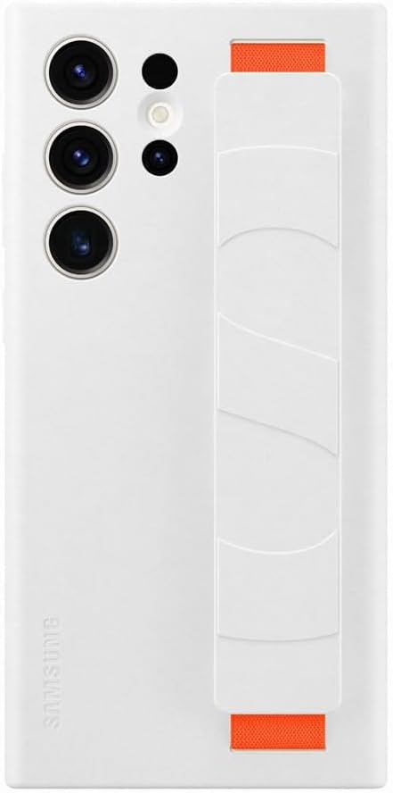 Samsung Silicone Grip Smartphone Case EF-GS918 für Galaxy S23 Ultra, Handy-Hülle, Fingerhalterung, S