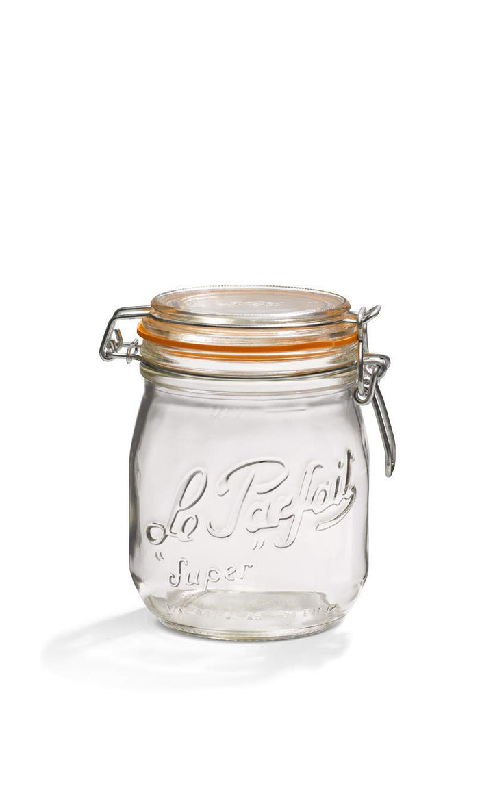 Le Parfait - Super Gläser - 0,75L , 6 Stück, 0,75L