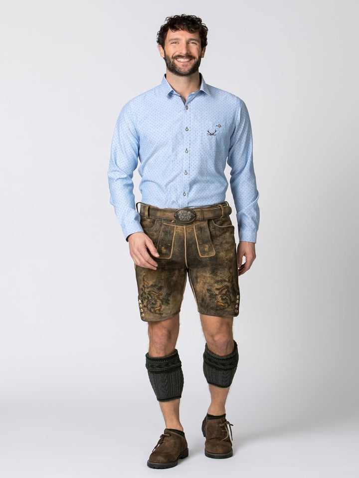 Stockerpoint Herren Hartl Hose 44 Oid Gespeckt-grün, 44 Oid Gespeckt-grün
