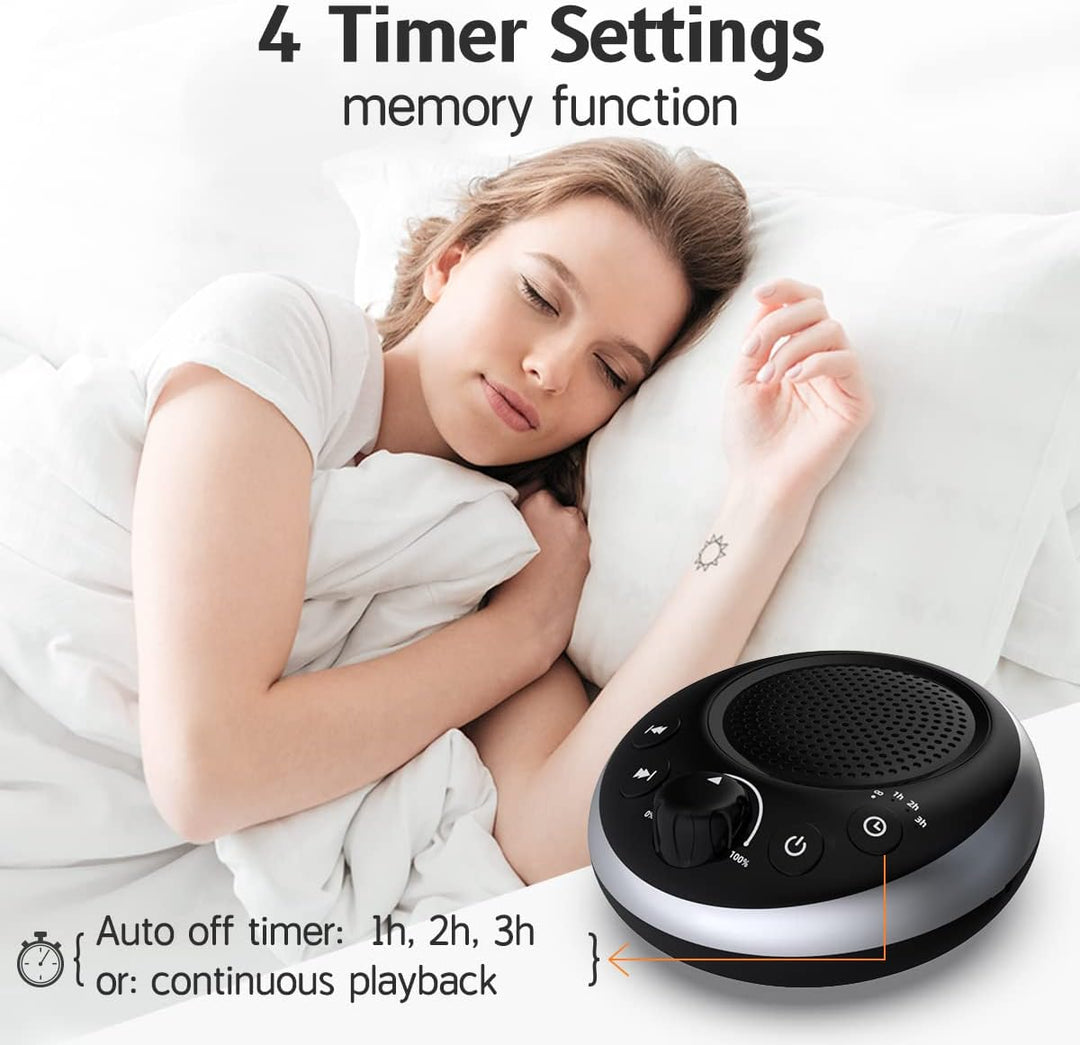 Sound Machine Loud White Noise Machine Nonstop Brown Noise Sleep Machine 30 Soothing Sounds for Baby