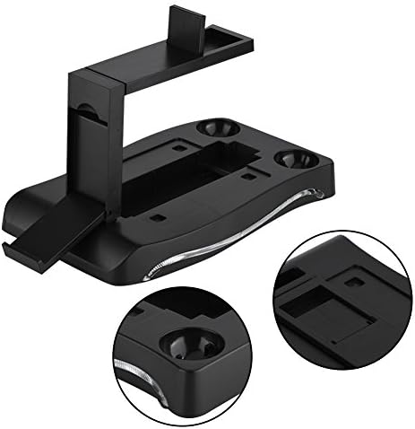 Zerone Controller Ladestation für PS4 Docking Station 4 in 1 Ständer mit 2 Gamepad Ständer für PS4 V