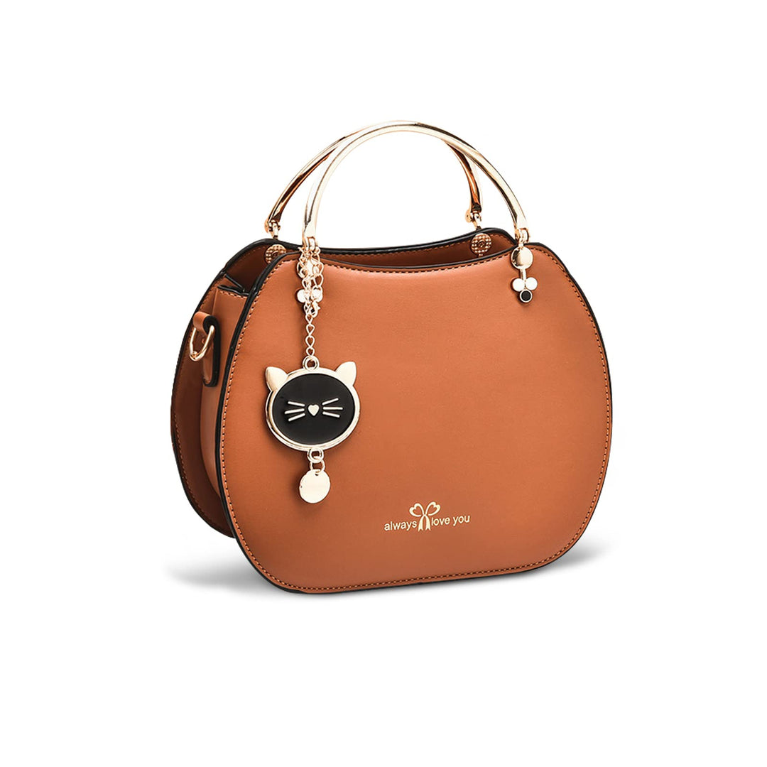NICOLE & DORIS Runde Umhängetasche Damen Handtasche Klein Tasche Mode Crossbody Bag Damen PU Leder H