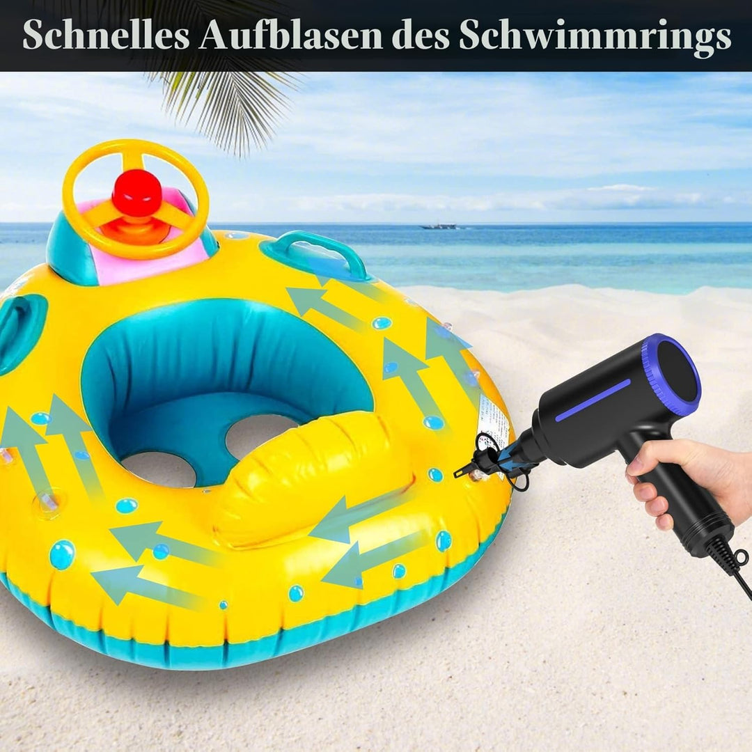 ATEngeus Elektrische Staubgebläse, 500W Druckluft, 2-Gang Air Duster, Druckluftspray PC Reinigungsse