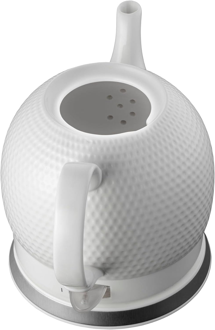 CONCEPT Hausgeräte Concept Golf RK0050 Elektrischer Wasserkocher Drahtlose Keramik Krug 3D-Golfball-