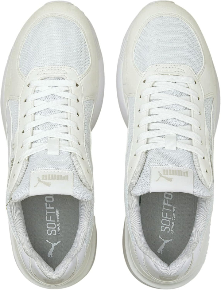 PUMA Unisex Graviton Leichtathletik-Schuh 41 EU Puma White Puma White Gray Violet, 41 EU Puma White