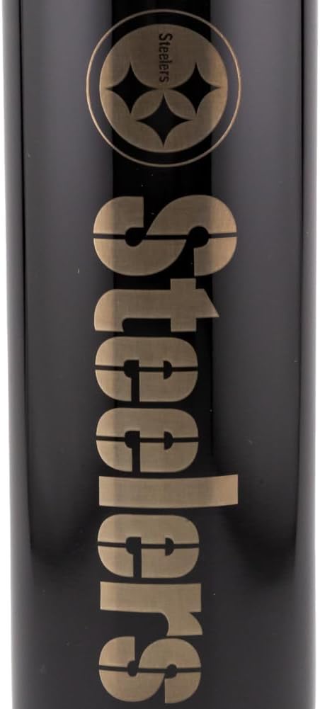 Pittsburgh Steelers NFL Trinkflasche Thermobecher Wasserflasche aus Edelstahl Lasergravur 750 ml