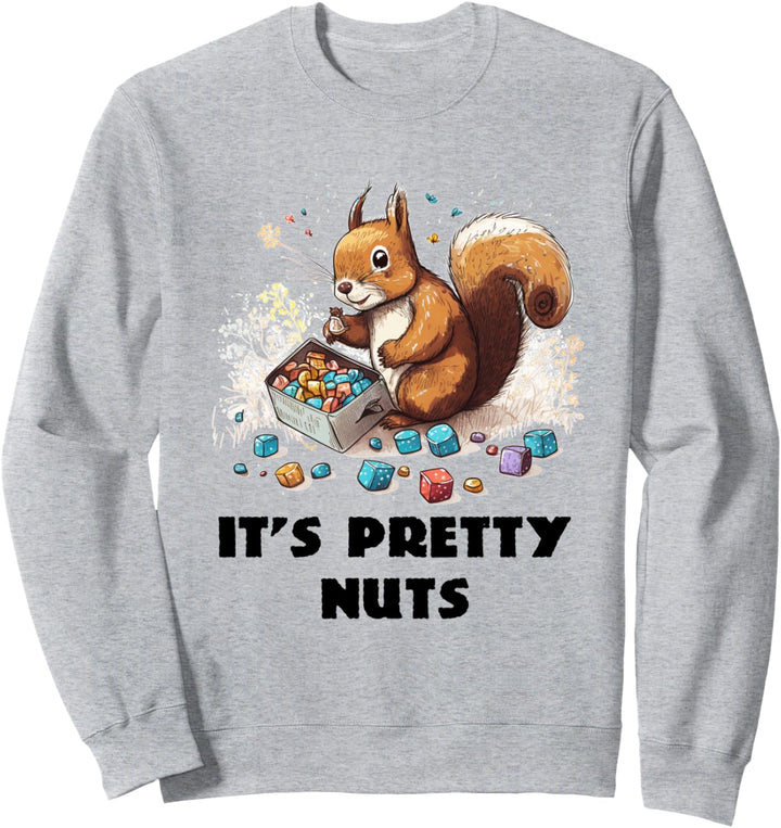 Nutty Squirrel Mistakes Schachtel Pralinen für bunte Nüsse Sweatshirt
