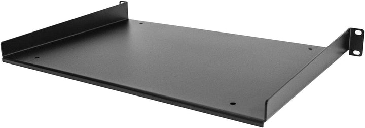 StarTech.com 1HE 19 Zoll Fachboden für netzwerk schrank - Freitragende Rack ablage für Serverschrank