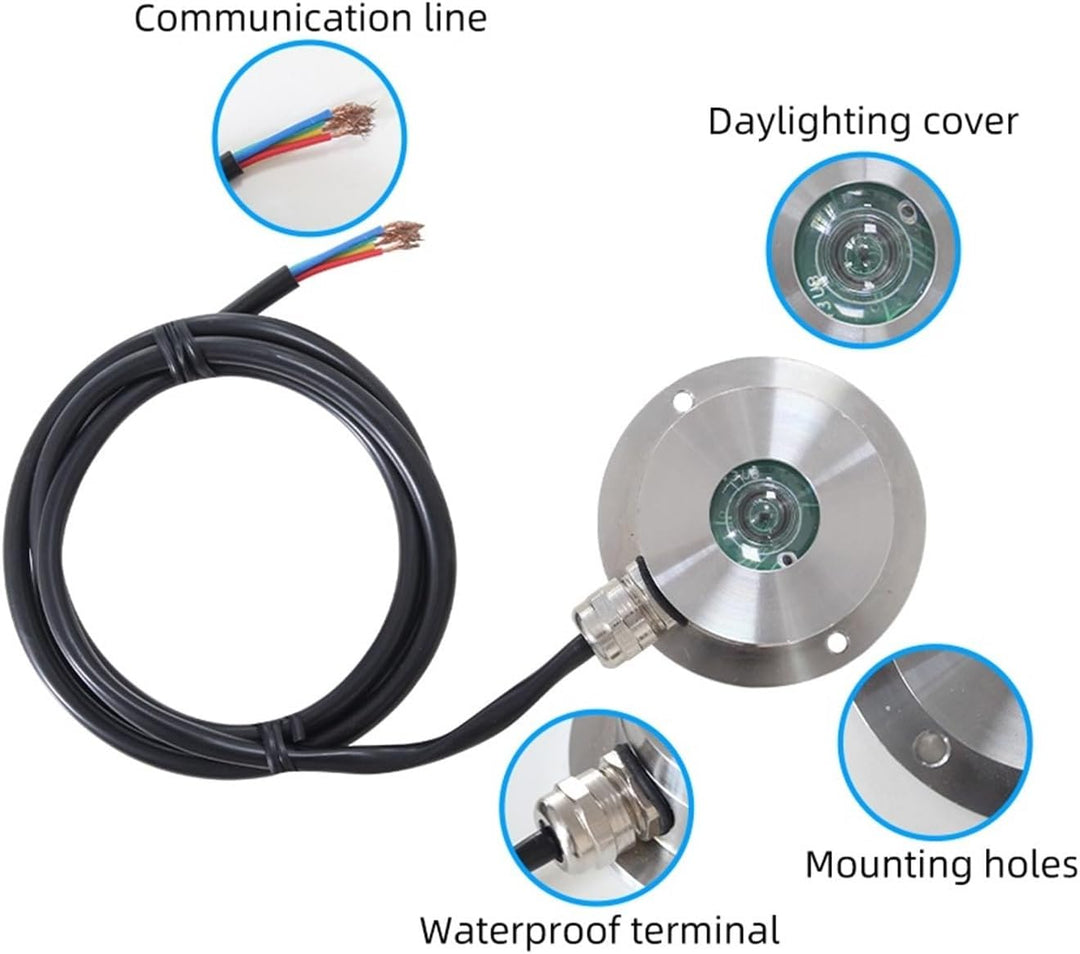 SM9560/SM9561 Rs485 Edelstahl Beleuchtungsstärke Sensor Lux Meter Messung Licht(65535lux 0-10v) 6553