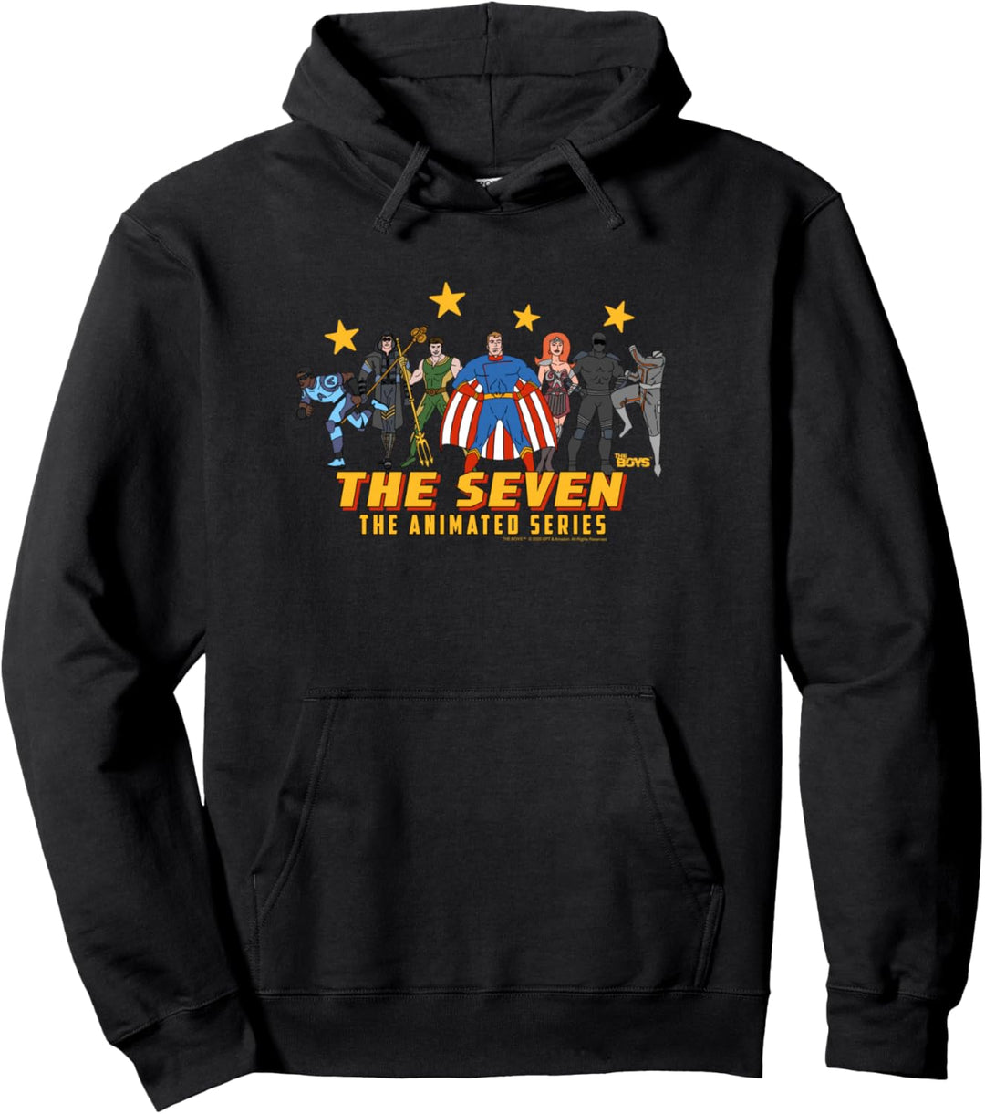 The Boys Cartoon Illustration Pullover Hoodie