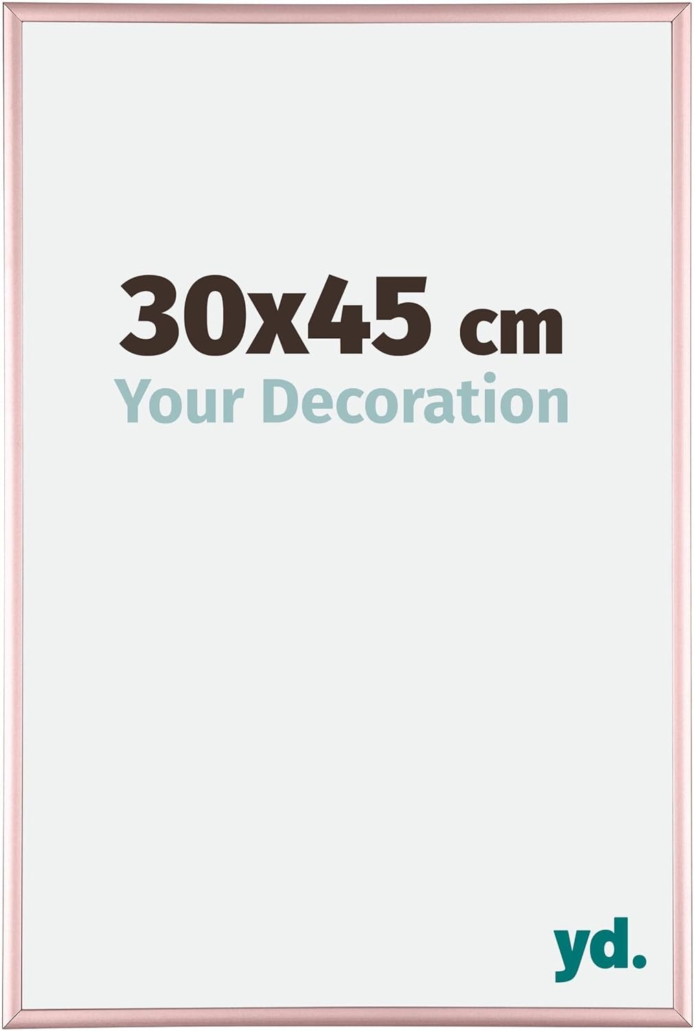 yd. Your Decoration - Bilderrahmen 30x45 cm - Bilderrahmen aus Aluminium mit Acrylglas - Antireflex