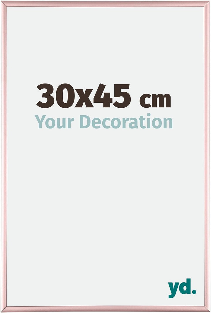 yd. Your Decoration - Bilderrahmen 30x45 cm - Bilderrahmen aus Aluminium mit Acrylglas - Antireflex
