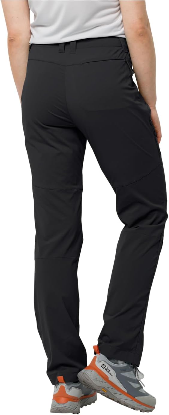 Jack Wolfskin Damen Glastal Pants W Wanderhose 36 Schwarz, 36 Schwarz