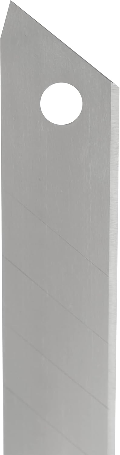 Relaxdays 2400 x Abbrechklingen, 7 Bruchstellen je Klinge, Cutterklingen, extrem scharf, 18 mm, Carb