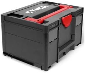 STIER Systainer³ III Black Edition Schwarz H 230 x B 396 x T 296, Schwarz H 230 x B 396 x T 296