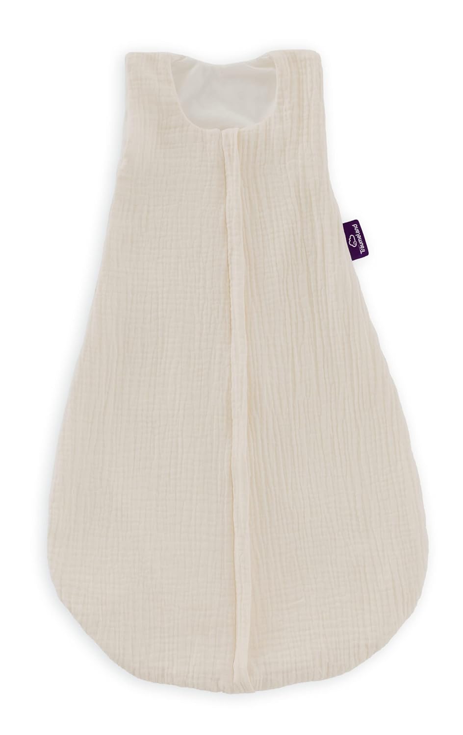 Sommerschlafsack LIEBMICH Baumwollmusselin, beige, Grösse 70