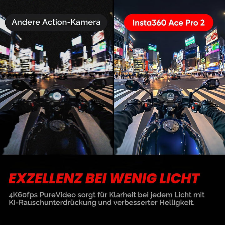 Insta360 Ace Pro 2 Ultimativ Bundle- 8K wasserdichte Actionkamera mit Leica entwickelt, 1/1,3" Senso