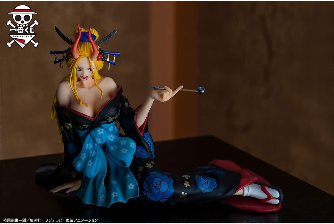 Banpresto BP63605 Ichibansho Figur Black Maria One Piece (Glitter of Ha) 13 cm, Mehrfarbig