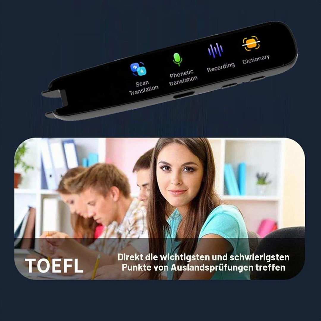 Scan-Lesestift, Übersetzerstift, Text-zu-Sprache-Lesestift, Digitaler Stiftleser, Kabelloser Überset