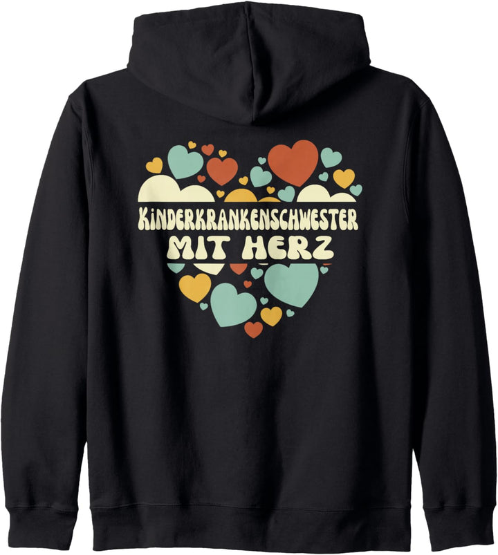 Kinderkrankenschwester Mit Herz Kapuzenjacke