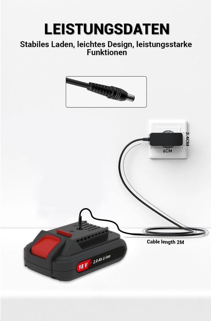 Netzteil kompatibel mit Güde 18V Lithium Akkus 58539 LG 18-05 für Allen Artikeln der Güde 18V E³ Akk