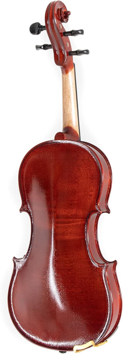 GEWApure Violingarnitur EW Ebenholz 4/4 spielfertig mit Kinnhalter, Feinstimmsaitenhalter, Bogen, Ko