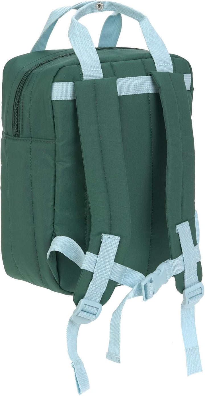 LÄSSIG Little Gang Mini Square Backpack Lemon Dark Green