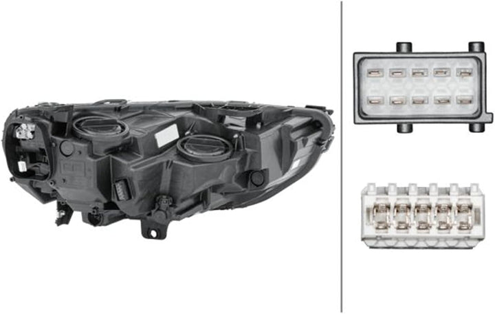 HELLA 1EG 354 869-031 Halogen/LED-Hauptscheinwerfer - links - für u.a. Opel Insignia B (Z18)