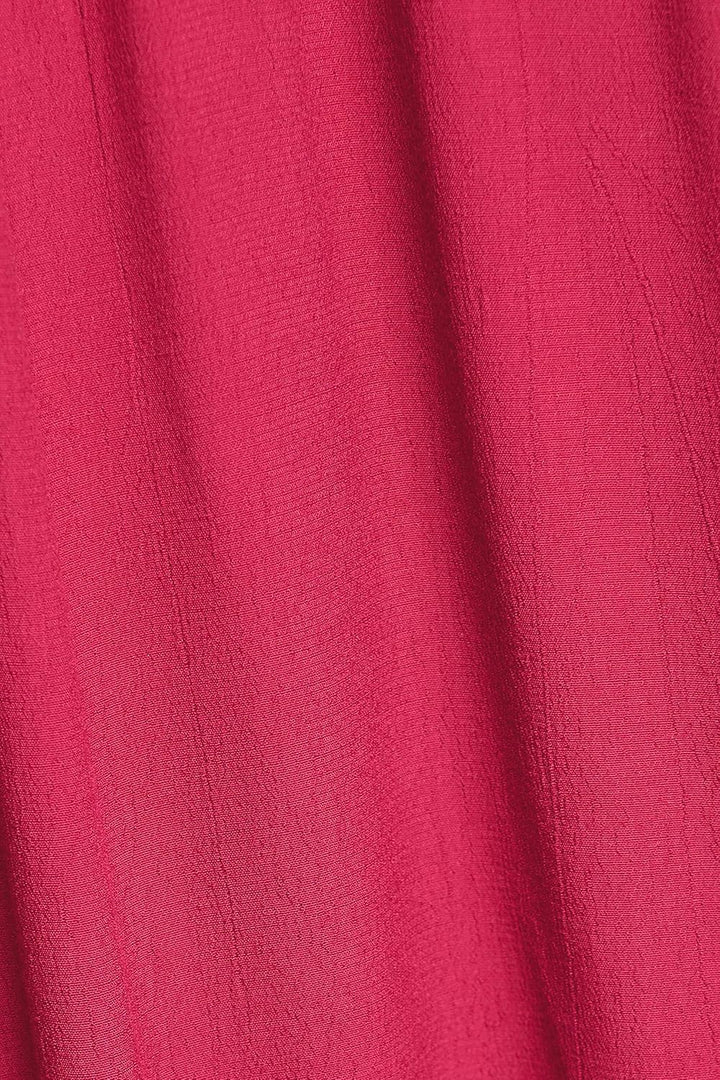 ESPRIT Kleid mit Spitzendetails L Cherry Red, L Cherry Red
