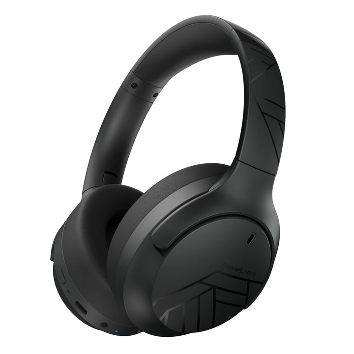 PowerLocus Bluetooth Kopfhörer Over Ear, 60 Std Spielzeit, Kopfhörer Kabellos mit 4 EQ-Modi, Hi-Fi S